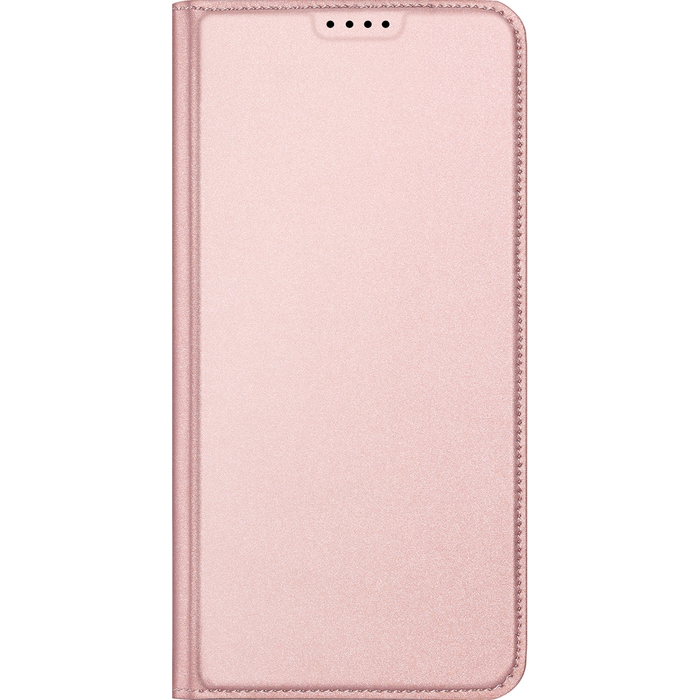 Etui z klapką, portfelowe, Dux Ducis Skin Pro do Galaxy S25 Edge, różowa